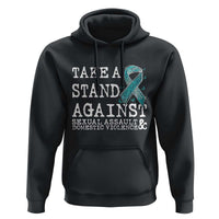Sexual Assault Awareness Month Hoodie Stand Against Sexual Assault & Domestic Violence