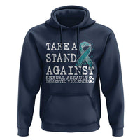Sexual Assault Awareness Month Hoodie Stand Against Sexual Assault & Domestic Violence