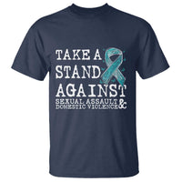 Sexual Assault Awareness Month T Shirt Stand Against Sexual Assault & Domestic Violence