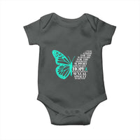 I Wear Teal For Sexual Assault Awareness Baby Onesie