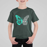 I Wear Teal For Sexual Assault Awareness T Shirt For Kid