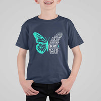 I Wear Teal For Sexual Assault Awareness T Shirt For Kid