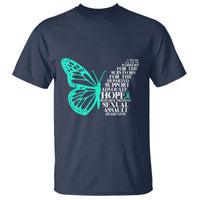 I Wear Teal For Sexual Assault Awareness T Shirt