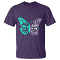 I Wear Teal For Sexual Assault Awareness T Shirt