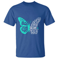 I Wear Teal For Sexual Assault Awareness T Shirt