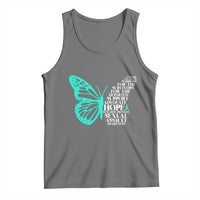 I Wear Teal For Sexual Assault Awareness Tank Top