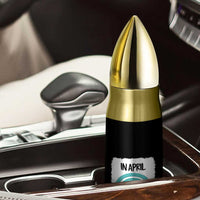 Sexual Assault Awareness Bullet Tumbler In April We Wear Teal Ribbon
