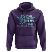 Sexual Assault Awareness Hoodie Her Fight is My Fight