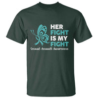 Sexual Assault Awareness T Shirt Her Fight is My Fight