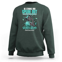 Sexual Assault Awareness Sweatshirt Support African Women Stop Sexual Abuse Awareness