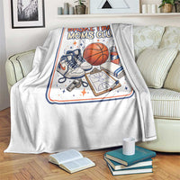 Basketball Moms Club Throw Blanket Funny Mother’s Day Gift