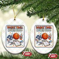 Basketball Moms Club Ceramic Ornament Funny Mother’s Day Gift