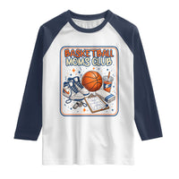 Basketball Moms Club Raglan Shirt Funny Mother’s Day Gift