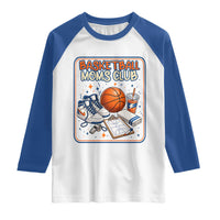 Basketball Moms Club Raglan Shirt Funny Mother’s Day Gift