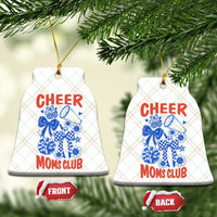 Cheer Moms Club Ceramic Ornament Funny Cheerleading Mom Mother’s Day Gift