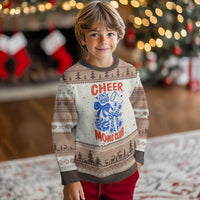 Cheer Moms Club Ugly Christmas Sweater Funny Cheerleading Mom Mother’s Day Gift