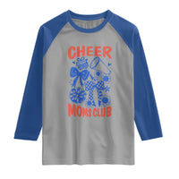 Cheer Moms Club Raglan Shirt Funny Cheerleading Mom Mother’s Day Gift