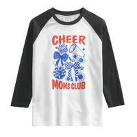 Cheer Moms Club Raglan Shirt Funny Cheerleading Mom Mother’s Day Gift