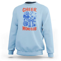 Cheer Moms Club Sweatshirt Funny Cheerleading Mom Mother’s Day Gift