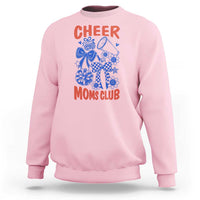Cheer Moms Club Sweatshirt Funny Cheerleading Mom Mother’s Day Gift
