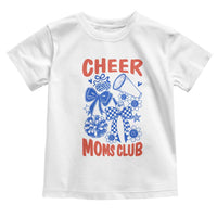 Cheer Moms Club Toddler T Shirt Funny Cheerleading Mom Mother’s Day Gift