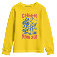 Cheer Moms Club Youth Sweatshirt Funny Cheerleading Mom Mother’s Day Gift