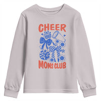 Cheer Moms Club Youth Sweatshirt Funny Cheerleading Mom Mother’s Day Gift