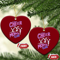 Cheer Moms Club Ceramic Ornament Cheerleader Mom Mother’s Day Gift