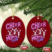 Cheer Moms Club Ceramic Ornament Cheerleader Mom Mother’s Day Gift