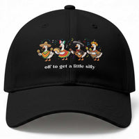 Funny Silly Goose Cinco De Mayo Baseball Cap Off To Get A Little Silly