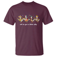 Funny Silly Goose Cinco De Mayo T Shirt Off To Get A Little Silly
