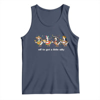 Funny Silly Goose Cinco De Mayo Tank Top Off To Get A Little Silly