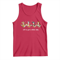 Funny Silly Goose Cinco De Mayo Tank Top Off To Get A Little Silly