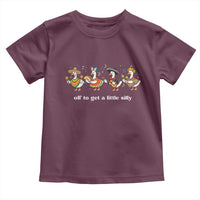 Funny Silly Goose Cinco De Mayo Toddler T Shirt Off To Get A Little Silly