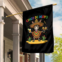 Cinco de Mayo Donkey Mexican Fiesta Garden Flag