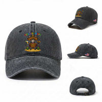Cinco de Mayo Donkey Mexican Fiesta Washed Cotton Baseball Cap