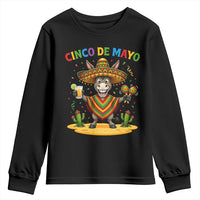 Cinco de Mayo Donkey Mexican Fiesta Youth Sweatshirt
