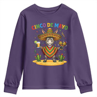 Cinco de Mayo Donkey Mexican Fiesta Youth Sweatshirt