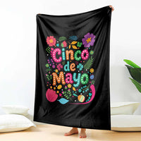 Cinco de Mayo Throw Blanket Funny Mexican Fiesta