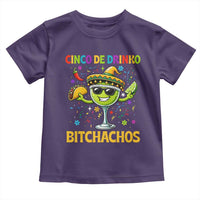 Cinco De Drinko Bitchachos Toddler T Shirt Funny Margarita Cinco De Mayo Mexican Fiesta