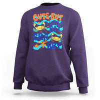 Cute But A Little Bit Crabby Sweatshirt Beach Crab Summer Vacation
