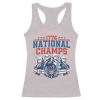 1776 National Champs Racerback Tank Top Funny Founding Fathers Sunglasses Patriotic 4th of July
