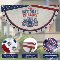 1776 National Champs Patriotic Fan Flag Funny Founding Fathers Sunglasses 4th of July