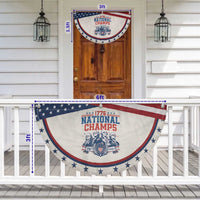 1776 National Champs Patriotic Fan Flag Funny Founding Fathers Sunglasses 4th of July