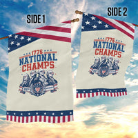 1776 National Champs Patriotic Garden Flag Funny Founding Fathers Sunglasses Patriotic 4th of July