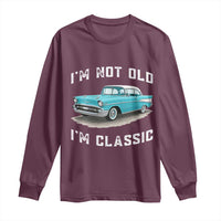 I'm Not Old I'm Classic Long Sleeve Shirt Vintage 1957 Turquoise Classic Car