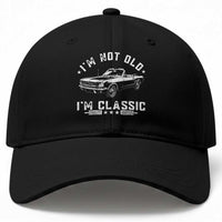 I'm Not Old I'm Classic Baseball Cap Vintage 1963 Classic Sports Car