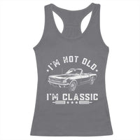 I'm Not Old I'm Classic Racerback Tank Top Vintage 1963 Classic Sports Car