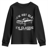I'm Not Old I'm Classic Youth Sweatshirt Vintage 1963 Classic Sports Car