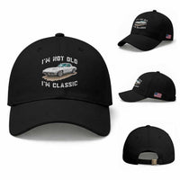 I'm Not Old I'm Classic Baseball Cap Vintage 1963 Sports Car Retro Americana